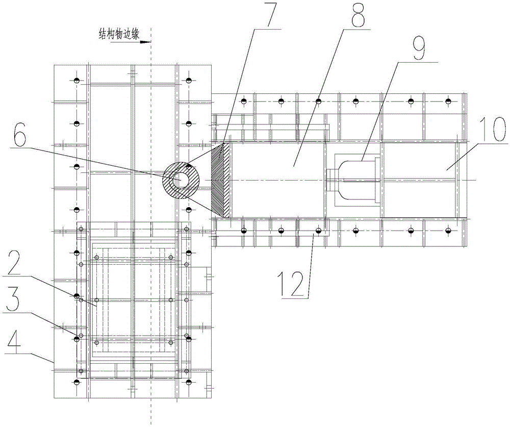 Rolling wheel trolley device integrating traveling function with limiting adjusting function