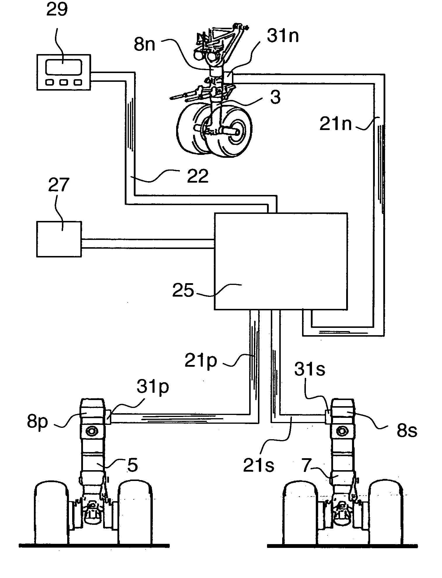 Aircraft landing gear automated inspection and life limitation escalation system and method