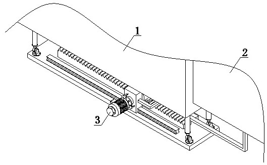 Bridge pier placing device convenient to position for bridge construction and implementation method thereof