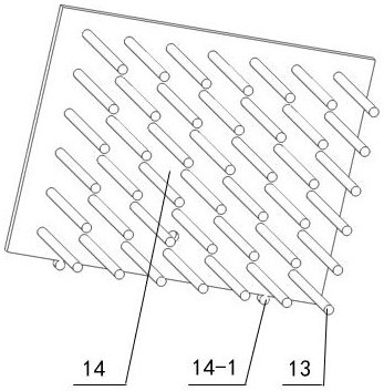 Camellia oleifera fruit picking device with vibration-combing-brushing collaborative operation