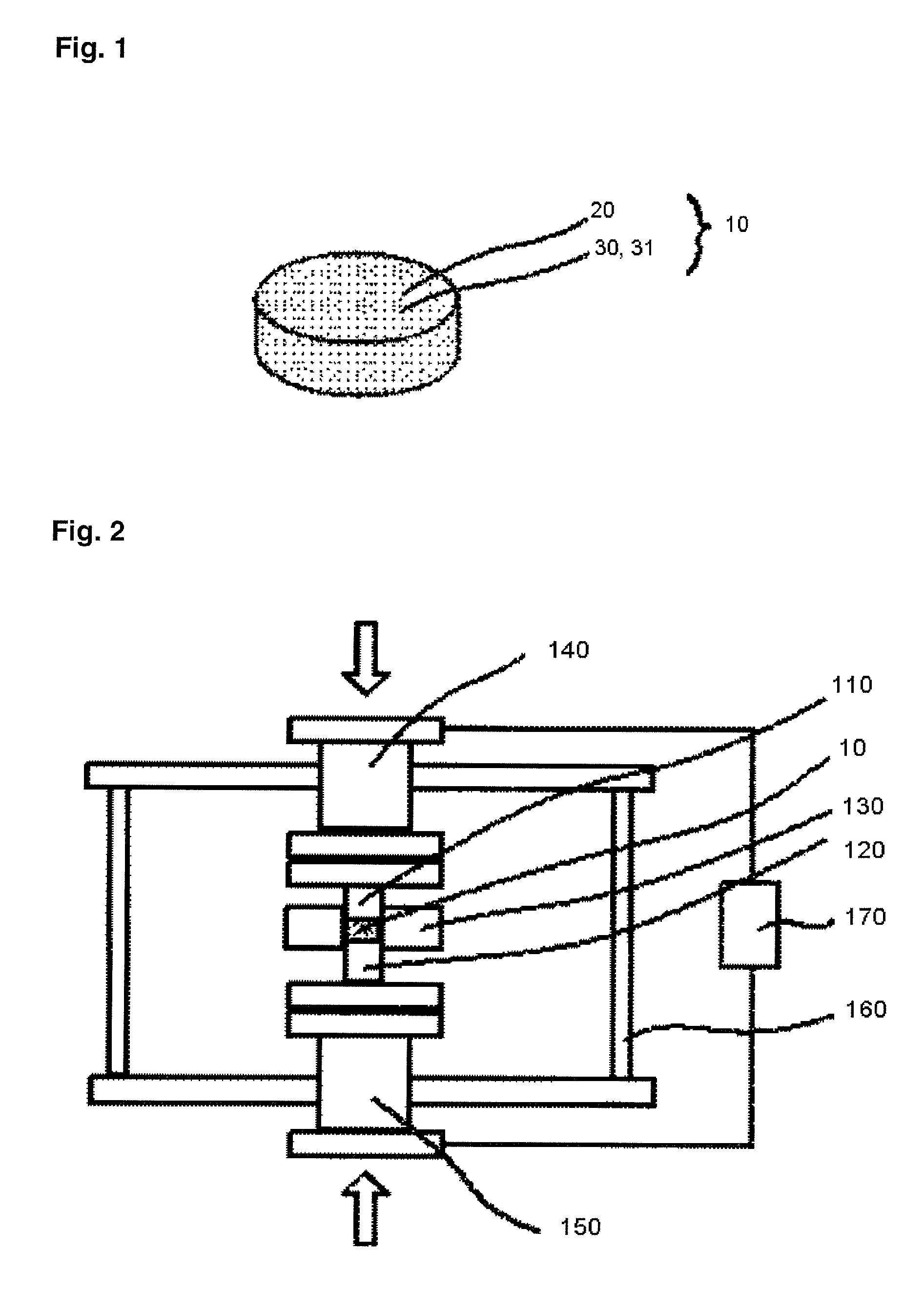 Phosphor-containing molded member, method of manufacturing the same, and light emitting device having the same