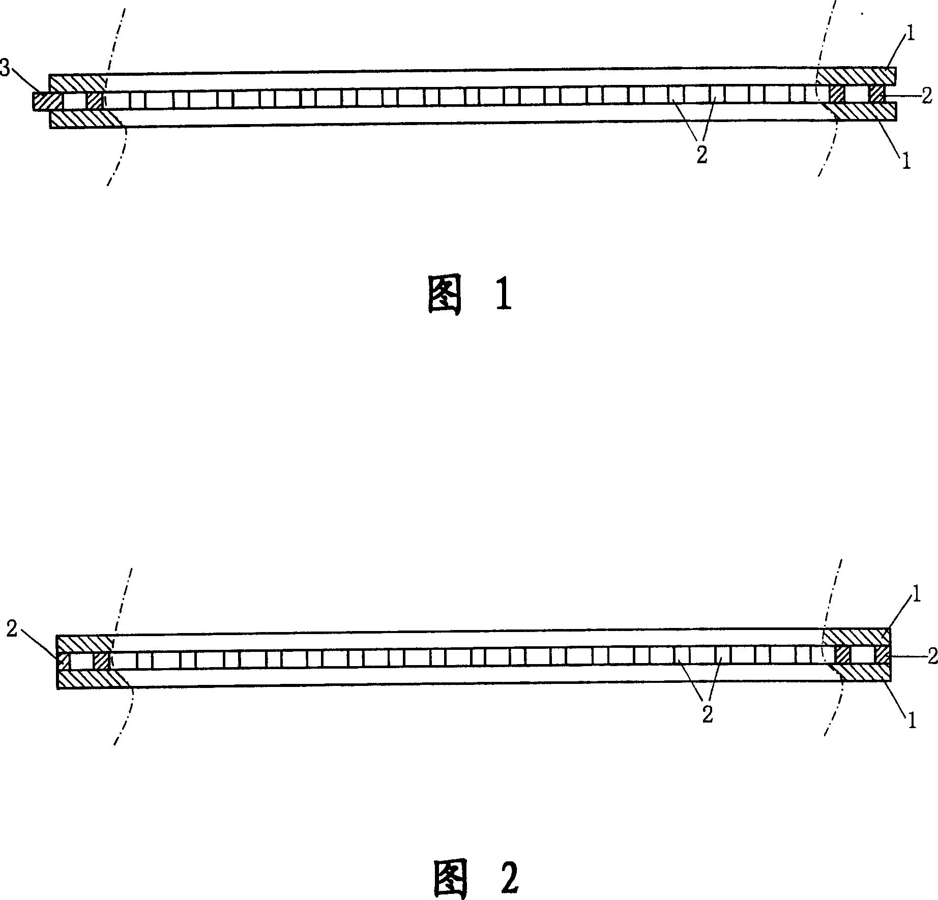 Floor slab for wooden structural building and producing method thereof
