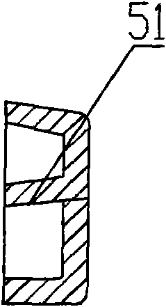 Supporting fixture of rectangular conductor