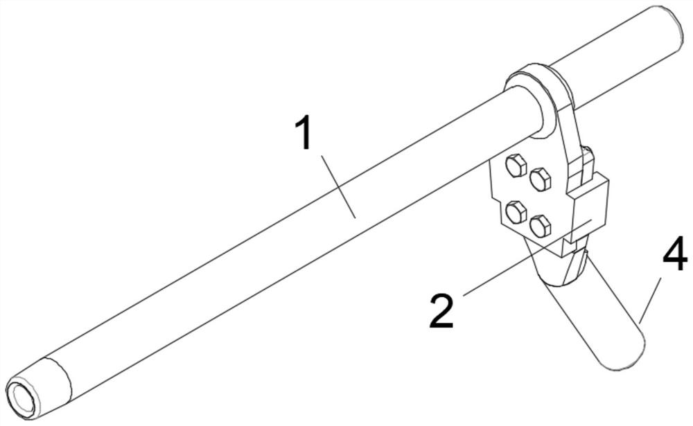 A strain-resistant clamp