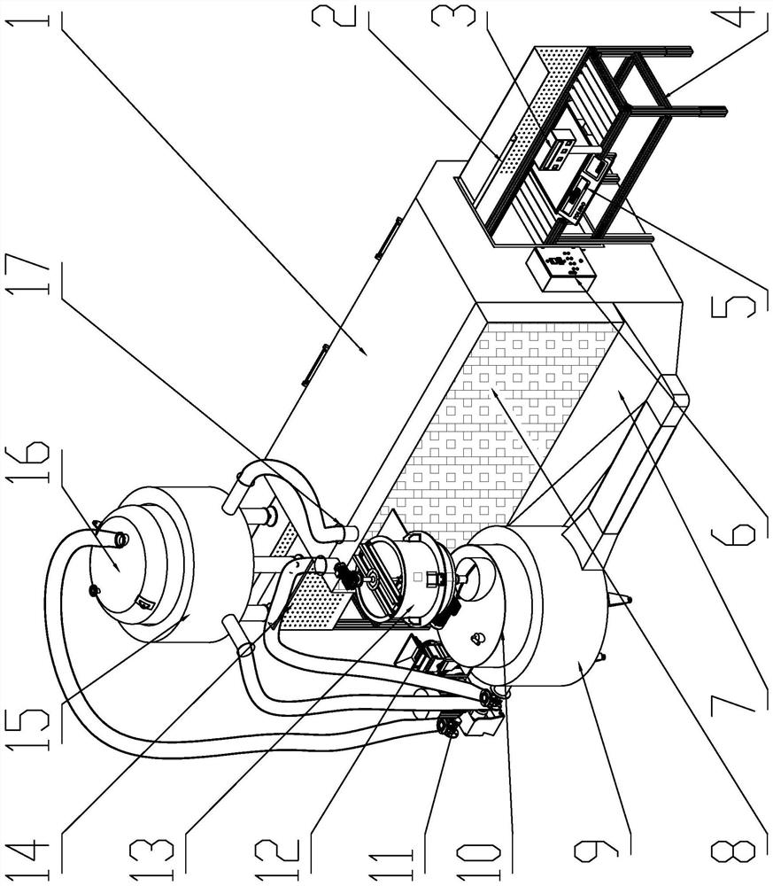 Device for extracting lipid in complex food sample matrix