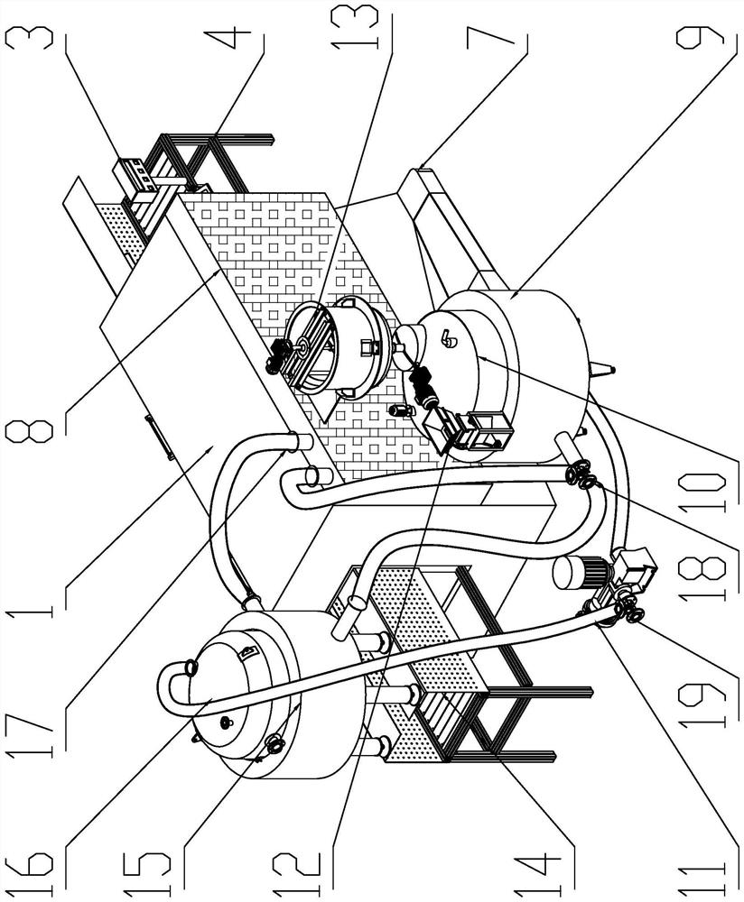 Device for extracting lipid in complex food sample matrix