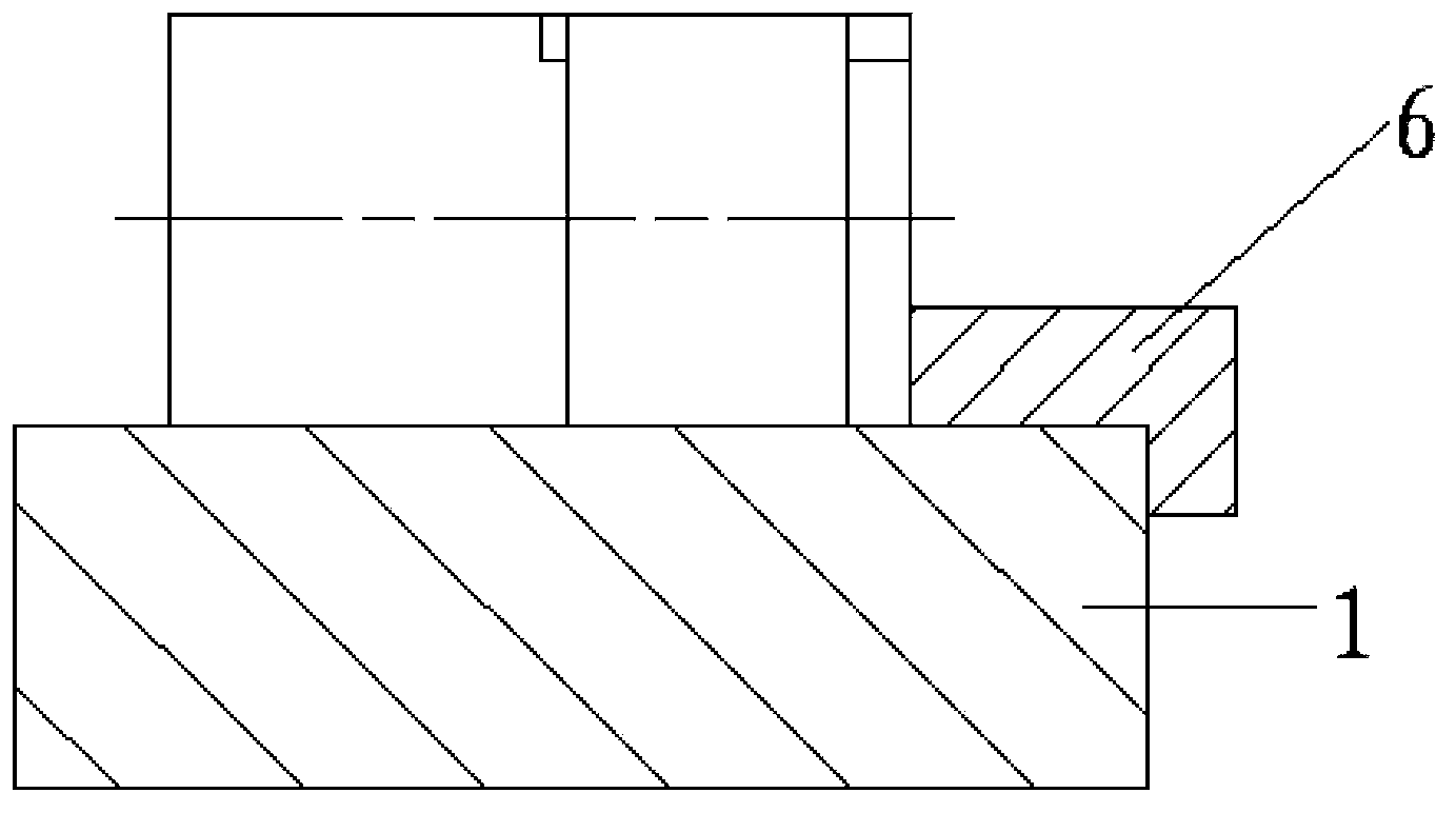 Group machining tooling and process for steam turbine blade multi-pass arc surface