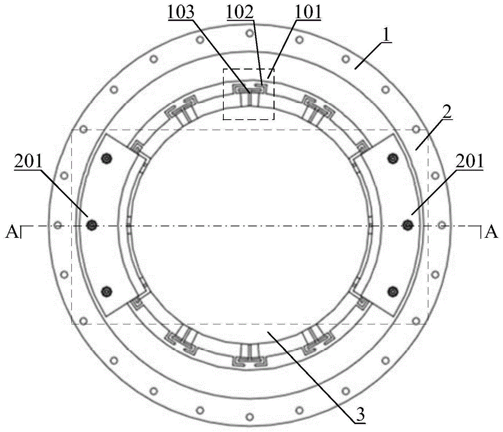 An axisymmetric lens group structure for thermal effect correction of lithographic projection objective lens