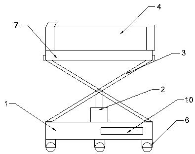 Hydraulic hoisting equipment of mining machinery