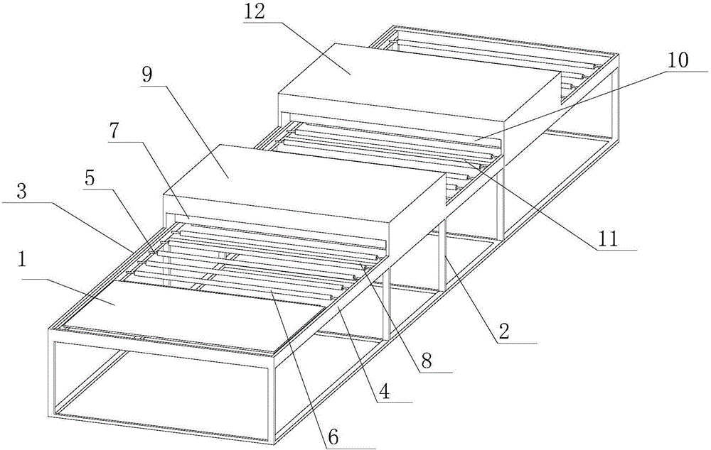 Full-automatic multifunction EVA baking equipment