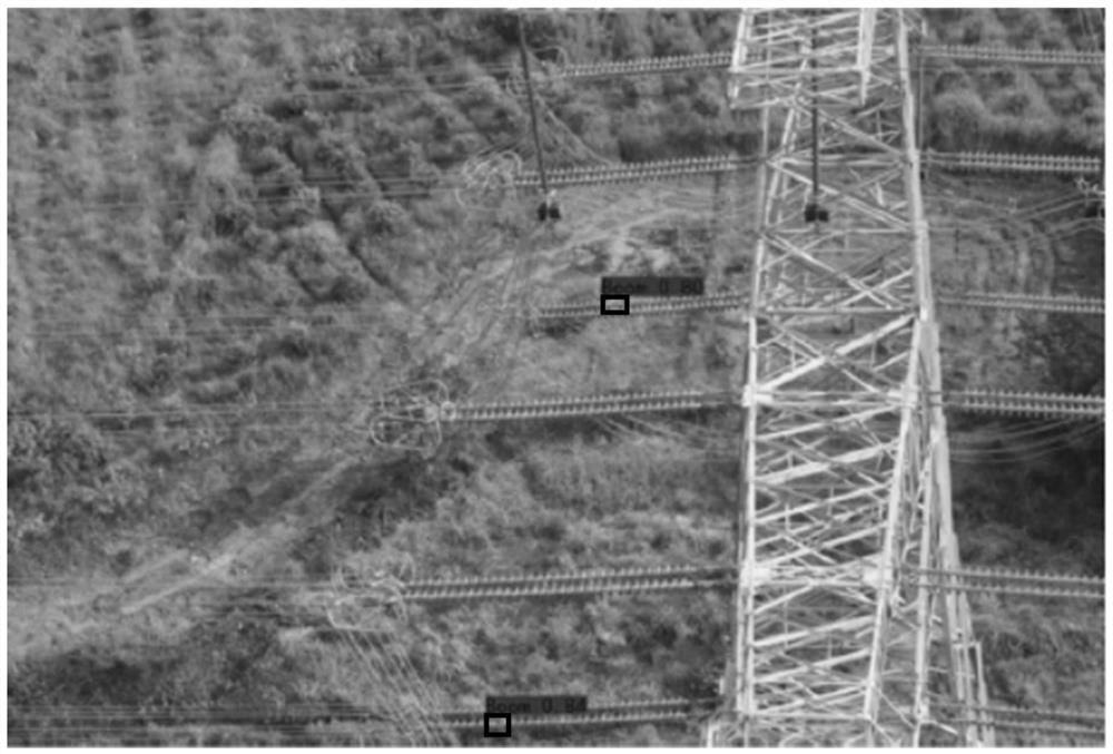 Power transmission line insulator burst identification method and device