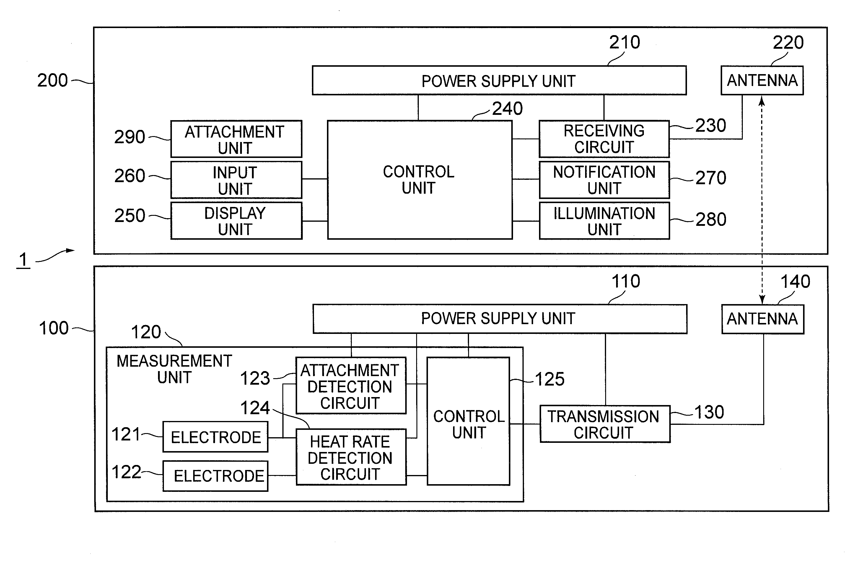 Living body information detection apparatus and living body information detection program