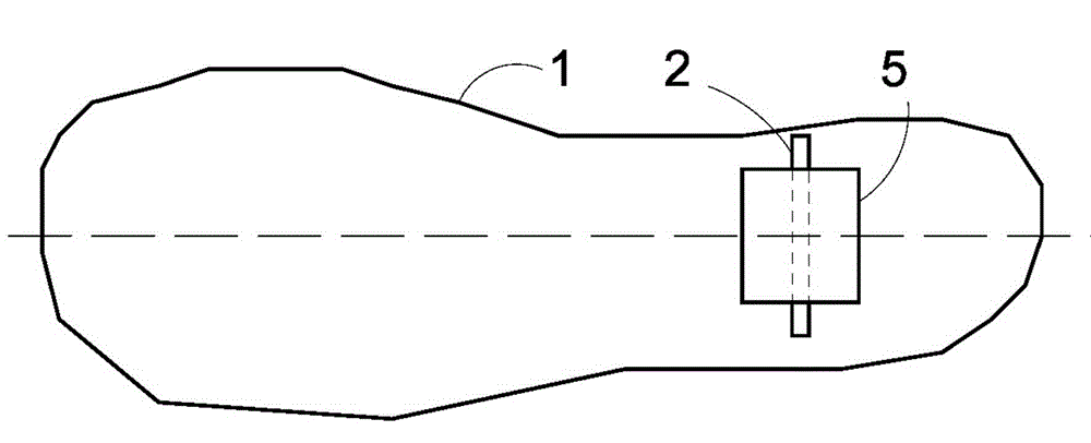 Skidding wheel shoe