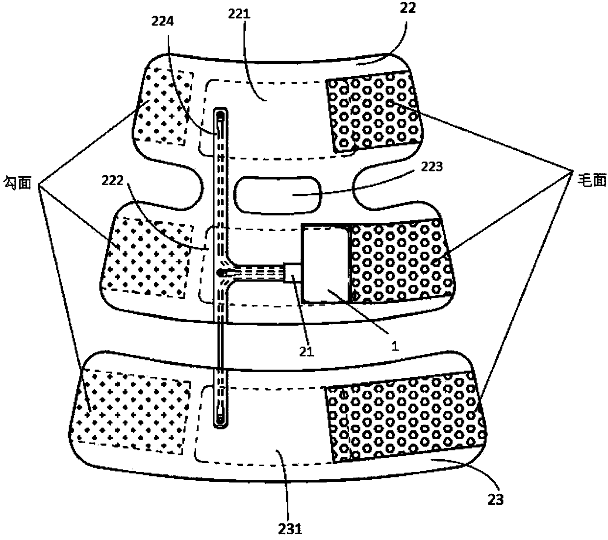 An adaptive wearable antithrombotic therapy device and its control method