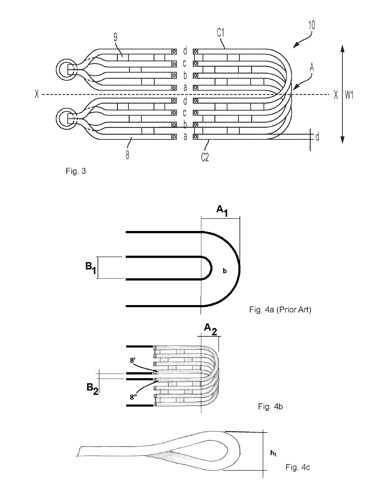 Multi port extrusion tubing design