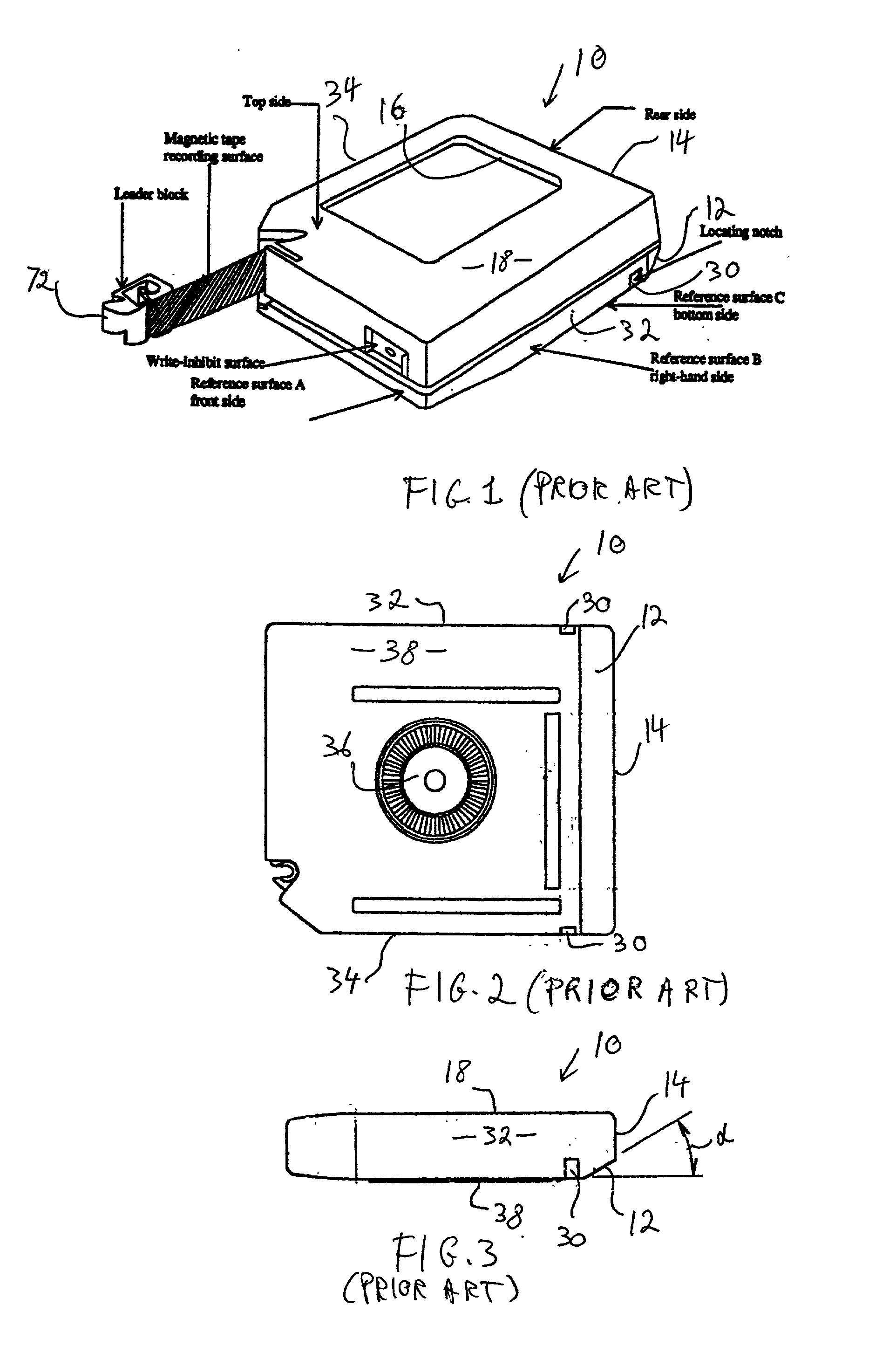 Data-cartridge case adapted for dual-format applications
