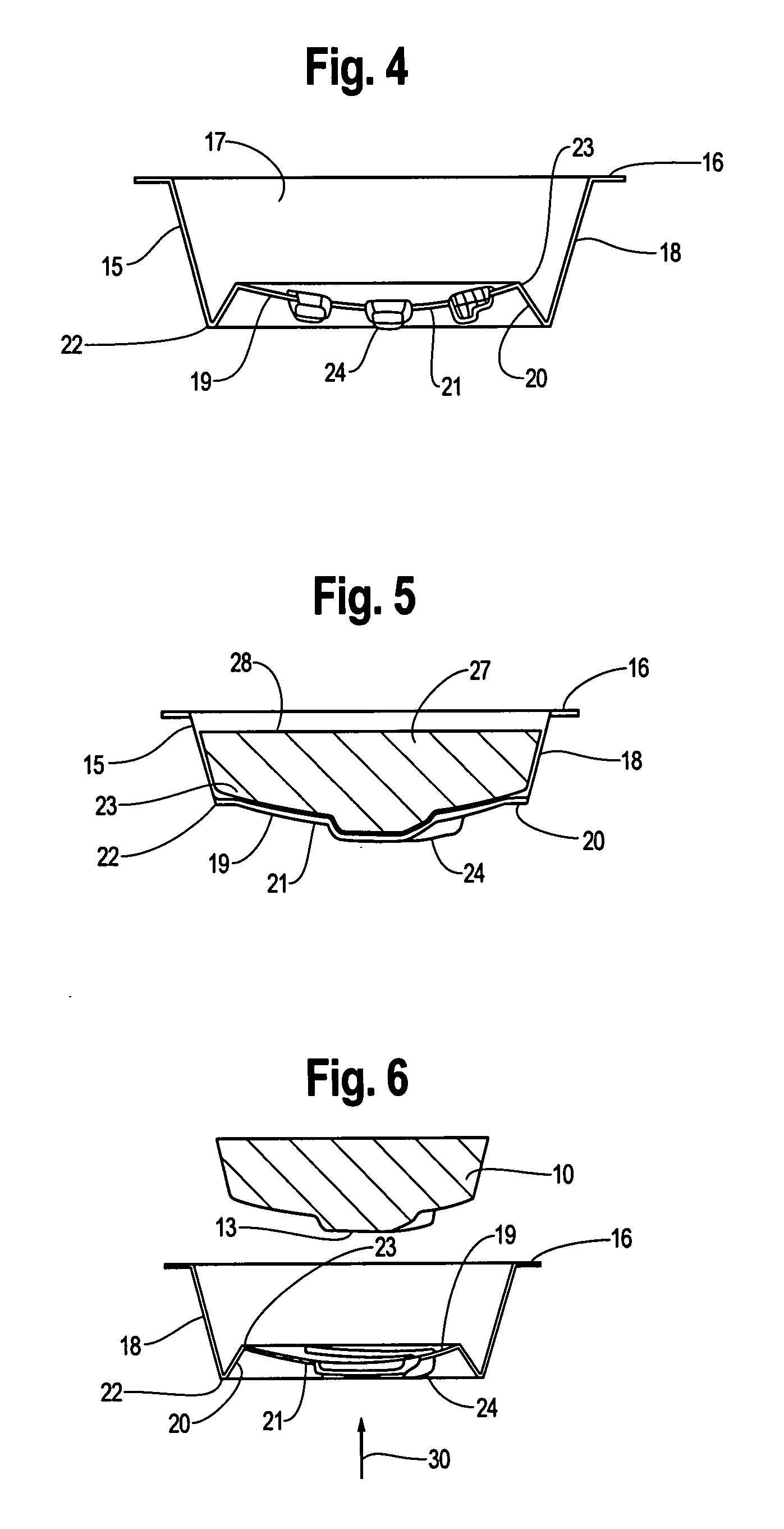 Package for molded food product and method