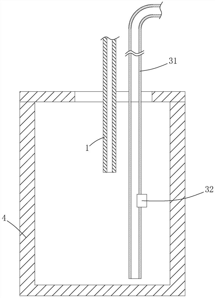 An overflow prevention device and method for filling