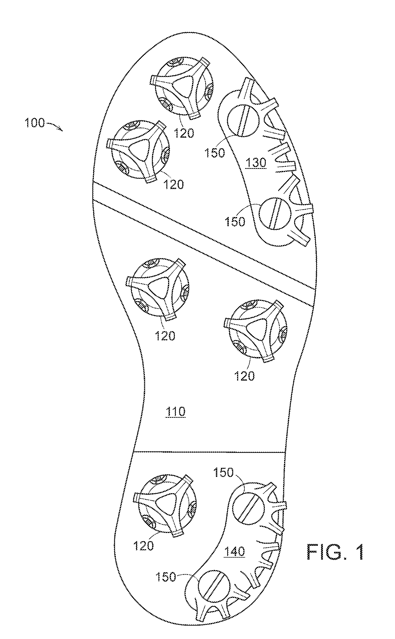 Removable Footwear Traction Plate