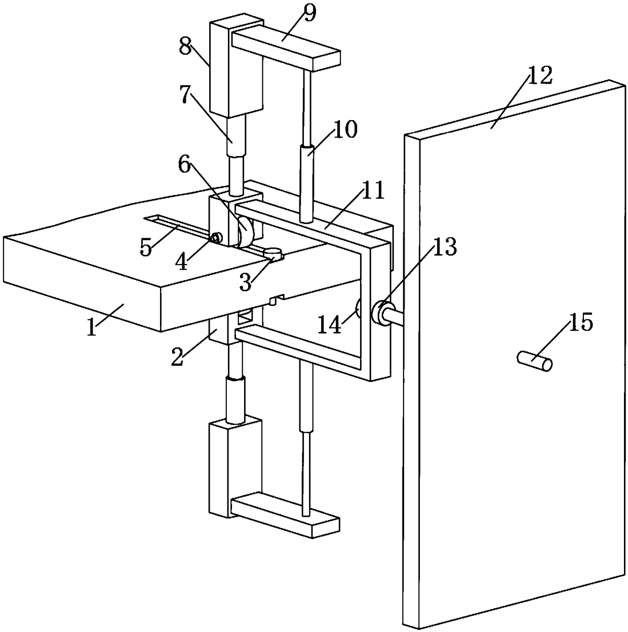 Vision detector for bale breaking