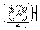 Crosspiece structure of R6-level shift mooring chain and shift pressing process