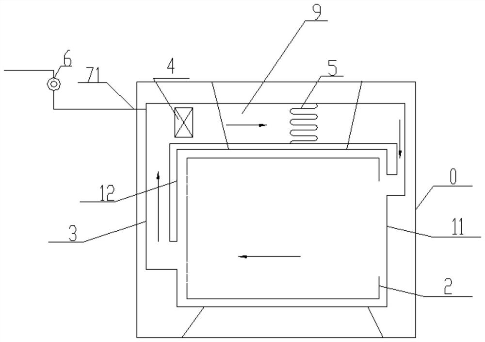 Clothes processing device and clothes washing and drying machine