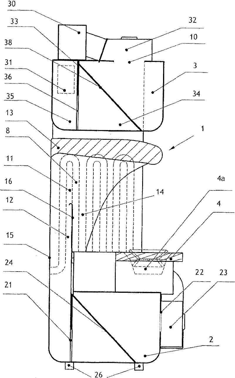 Oil fume extraction and purification device