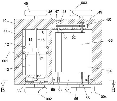 Automatic spraying machine for road fonts and patterns