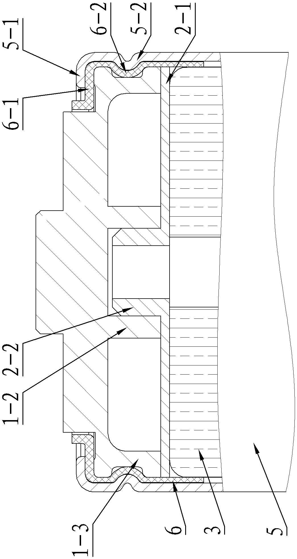 Electrode lead-out structure