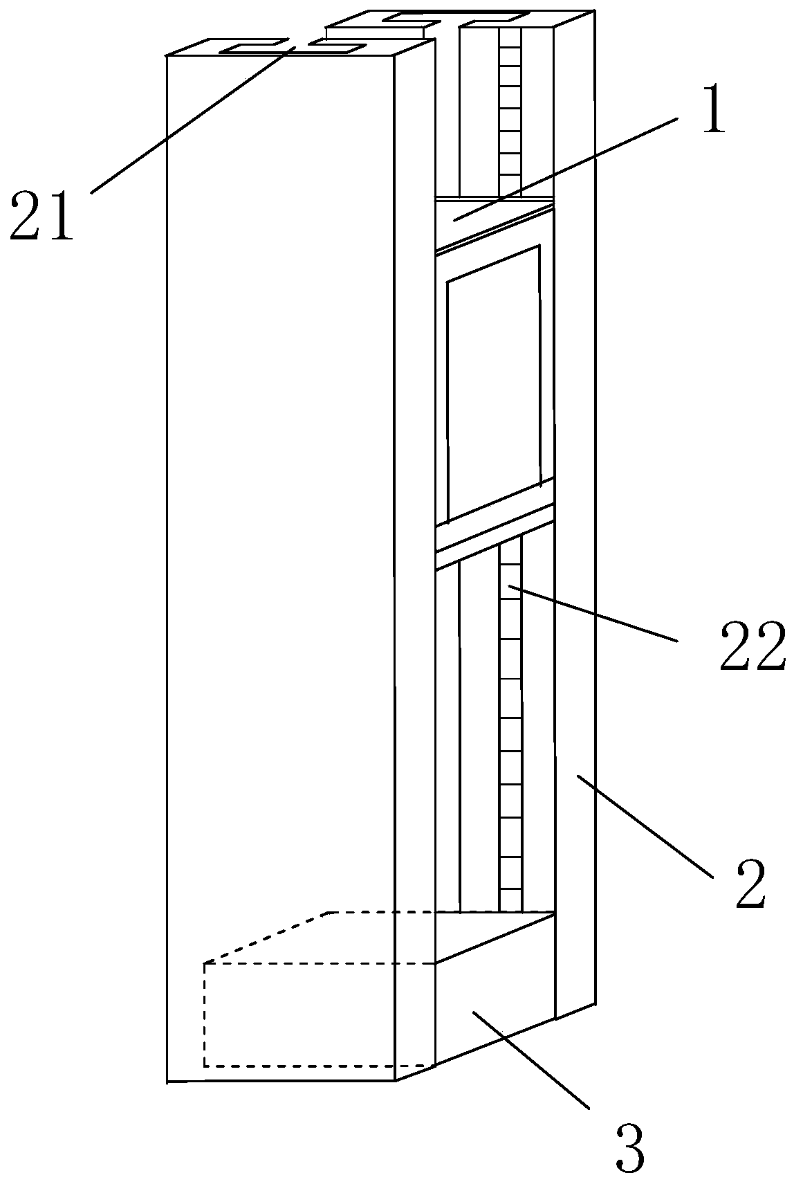Nonelectric elevator for fire escaping