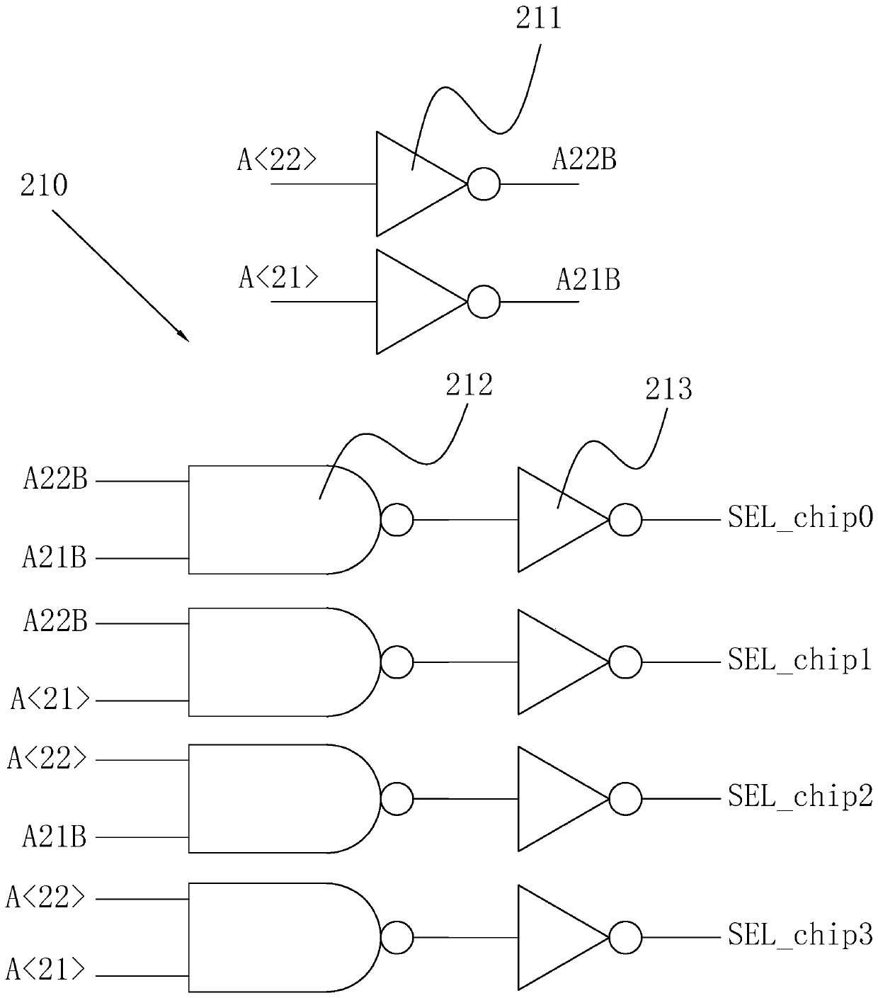 Method for expanding high-capacity chip by using single-type chip and high-capacity chip