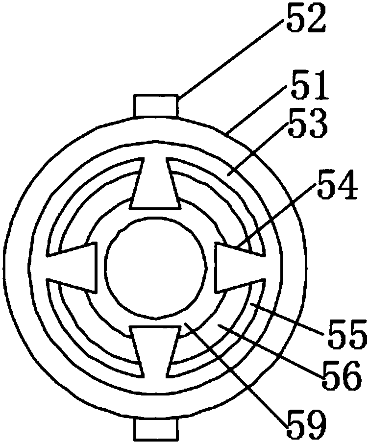 Bearing of electric fan driving motor