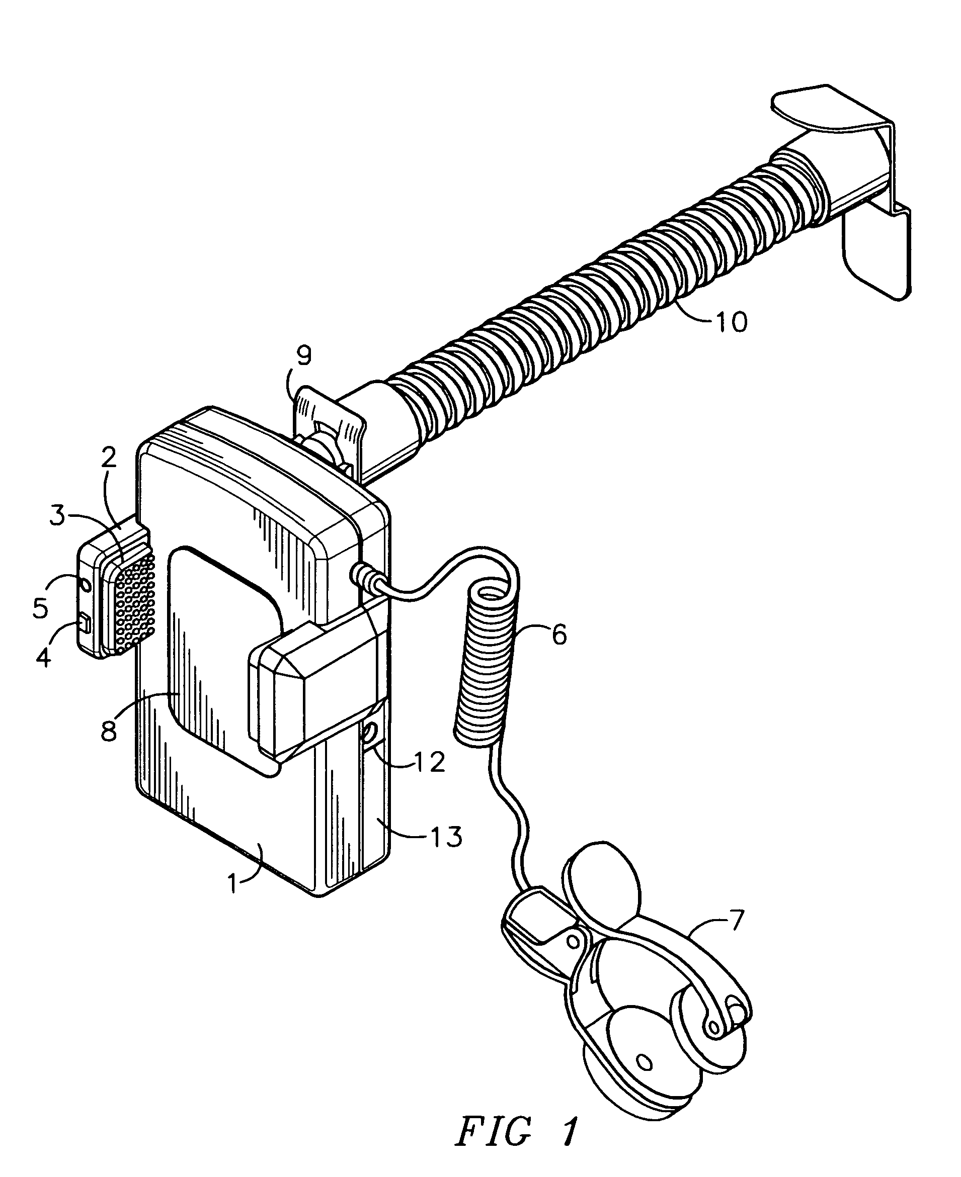 Integrated portable wireless transmitter and method for use