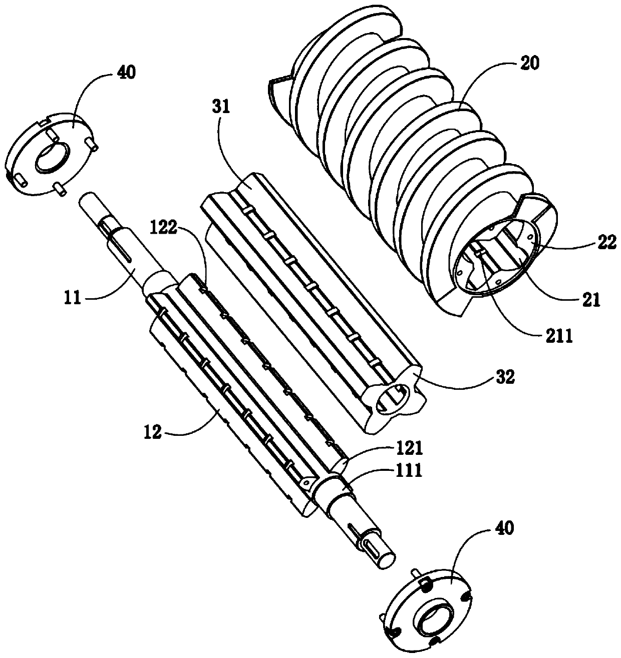 Compound screw