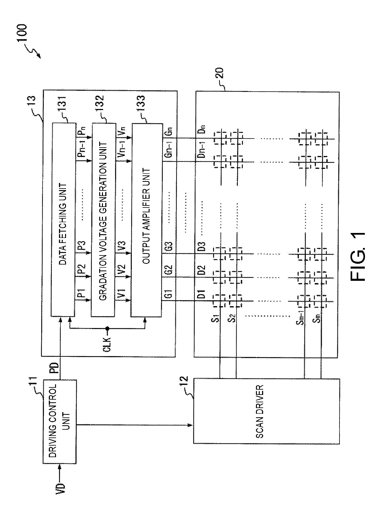 Display driver and semiconductor device