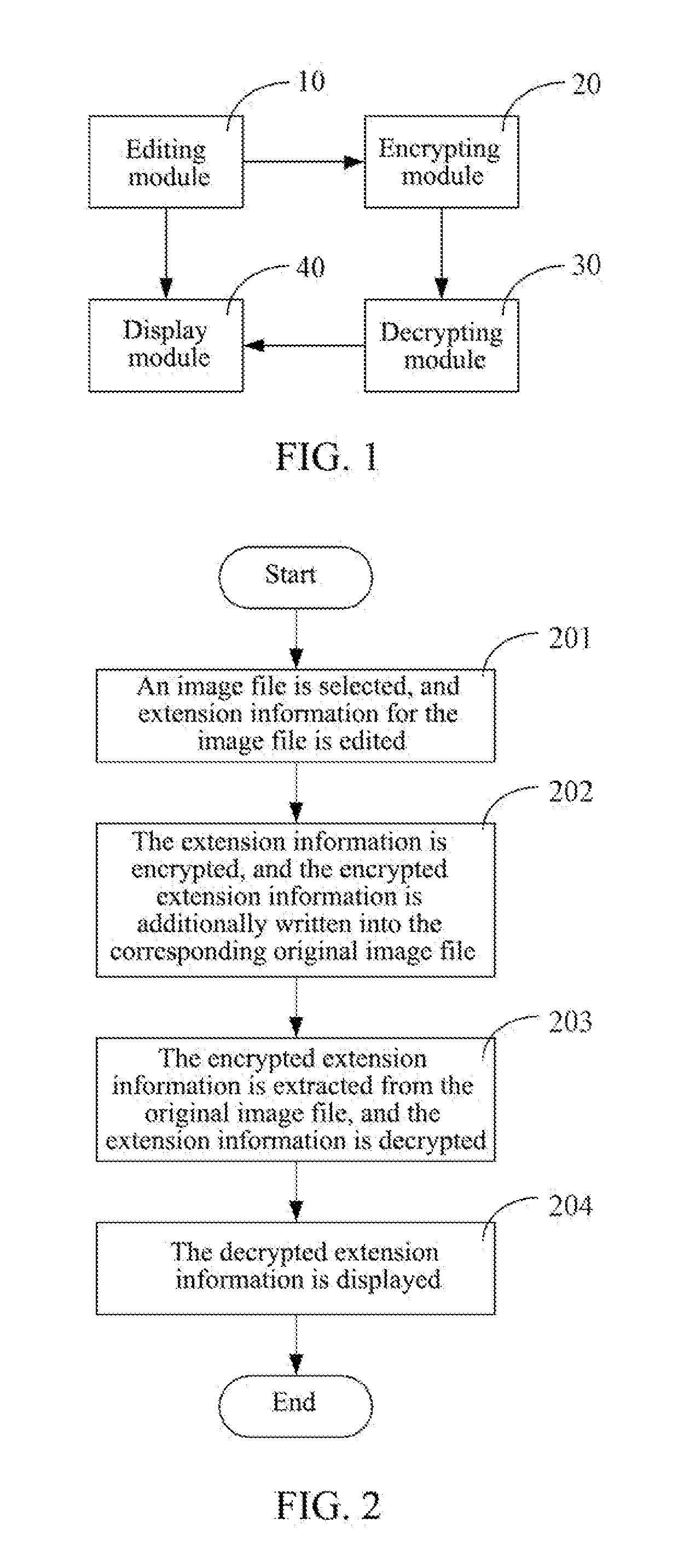 Apparatus and Method for Processing Extension Information in Image Files