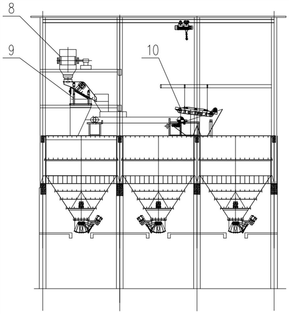 Short-process integrated treatment system and treatment method for steel slag