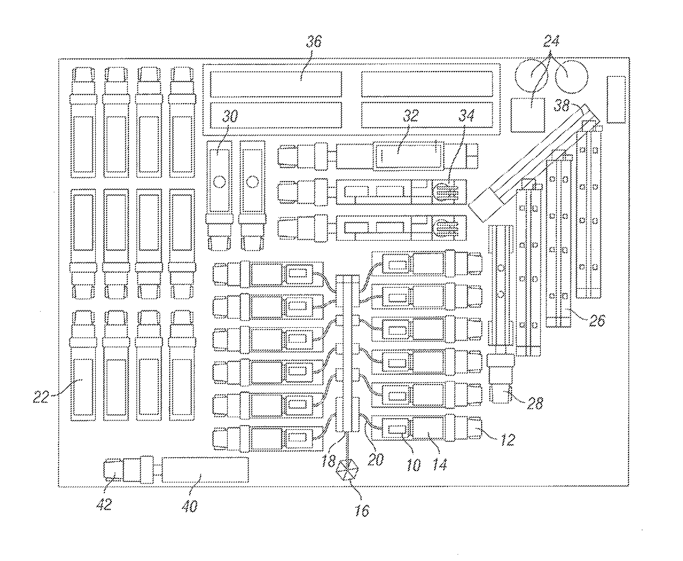 System for pumping hydraulic fracturing fluid using electric pumps