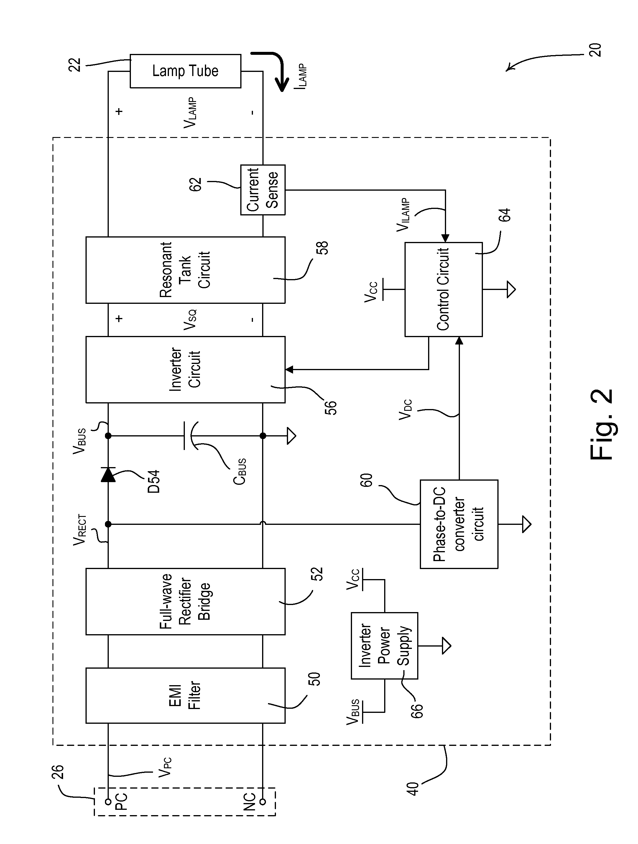 Dimmable screw-in compact fluorescent lamp having integral electronic ballast circuit