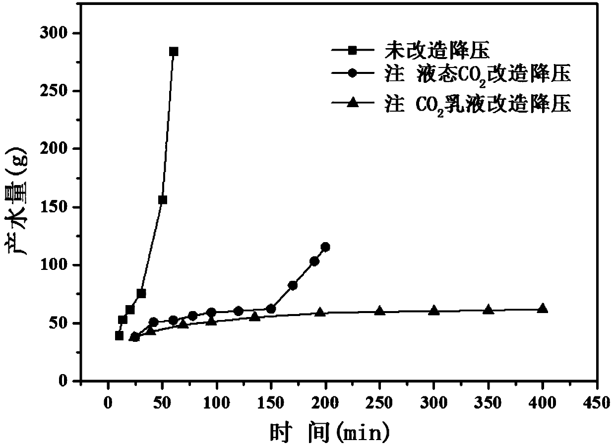 CO2 emulsion and method for reforming and exploiting natural gas hydrate reservoir by injecting CO2 emulsion