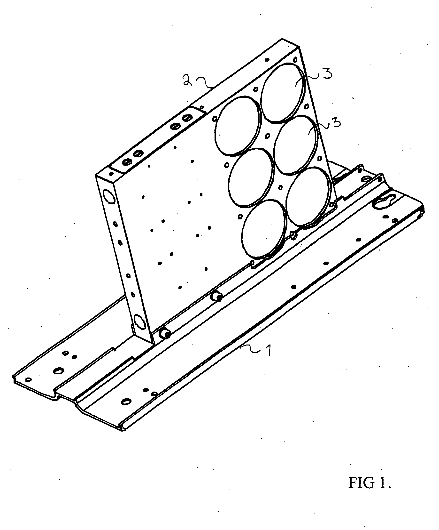 Fixing and protecting arrangement for a capacitor