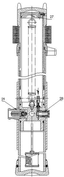 Hydraulic prop capable of outputting constant force and repressing method