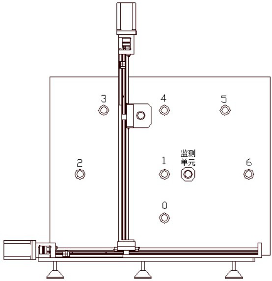 Calibration device for measuring intensity distribution characteristics of road traffic signal lights