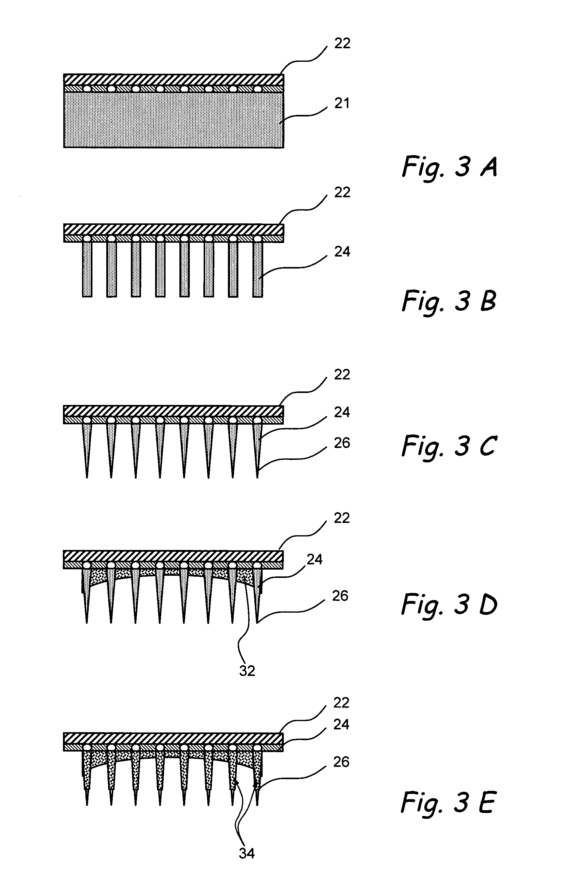 High density micromachined electrode arrays useable for auditory nerve implants and related methods