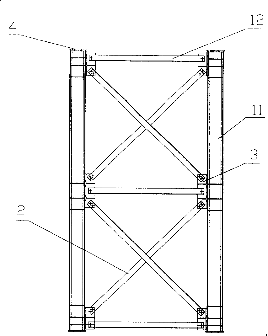 Assembly jig for detachable steel structure construction
