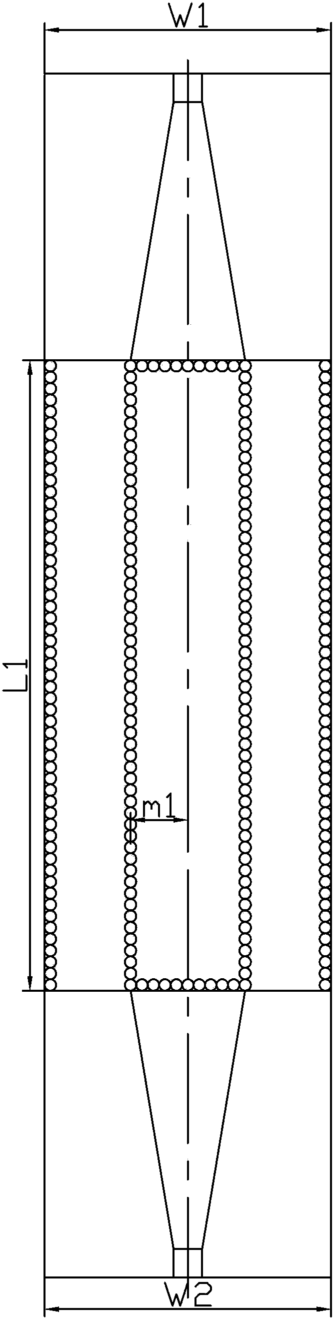 A fully-mode double-ridge substrate integrated waveguide with balanced microstrip line transition