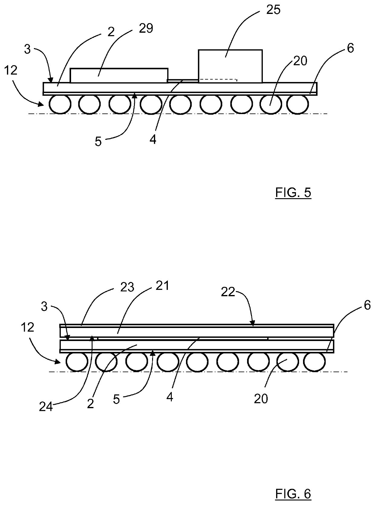 Waveguide transition comprising a feed probe coupled to a waveguide section through a waveguide resonator part