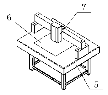 Clamping mechanism for SMT screen plate measurement