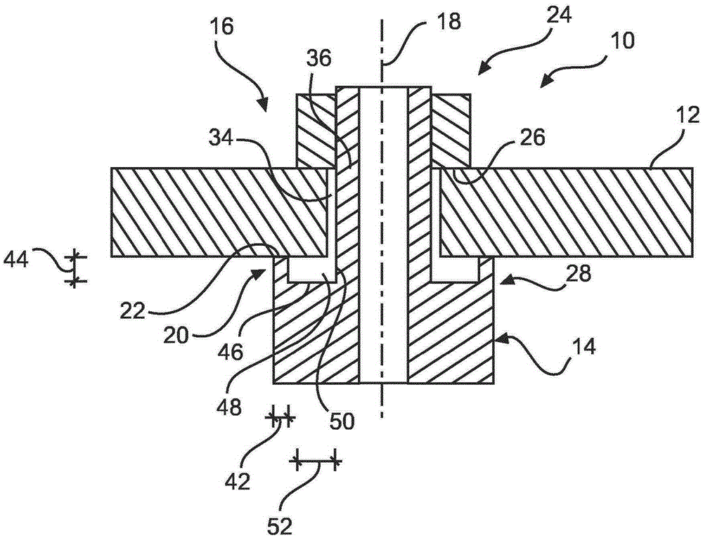 Rotating anode mount adaptive to thermal expansion