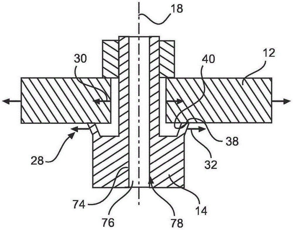 Rotating anode mount adaptive to thermal expansion